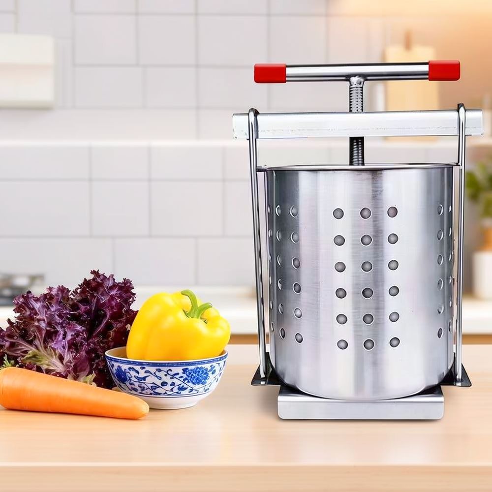 Kitchen Helper Gadgets - Deshidratador manual de acero inoxidable para