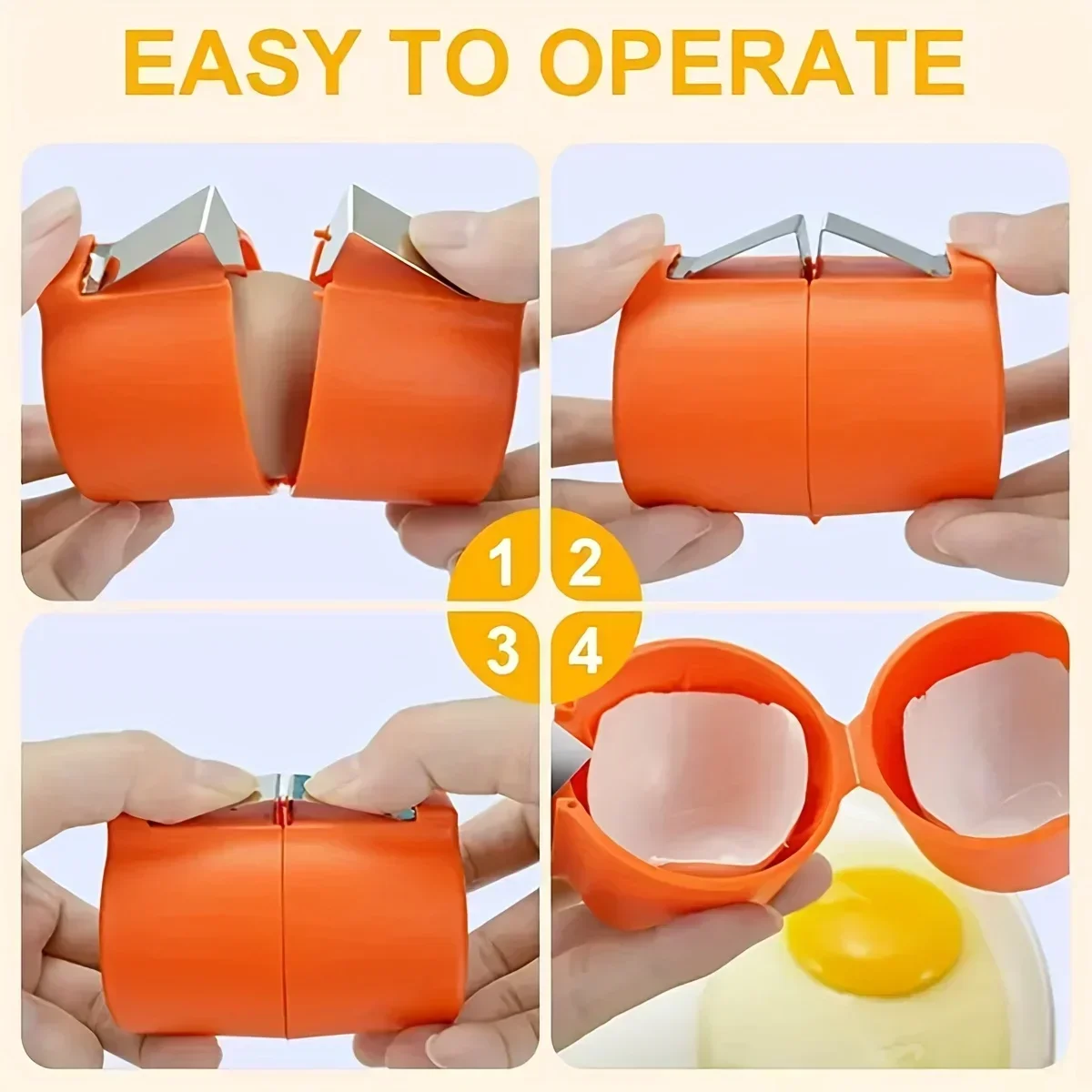1/3 Uds.-nuevo abridor de cásc - Egg Separator Tool reseña y precio