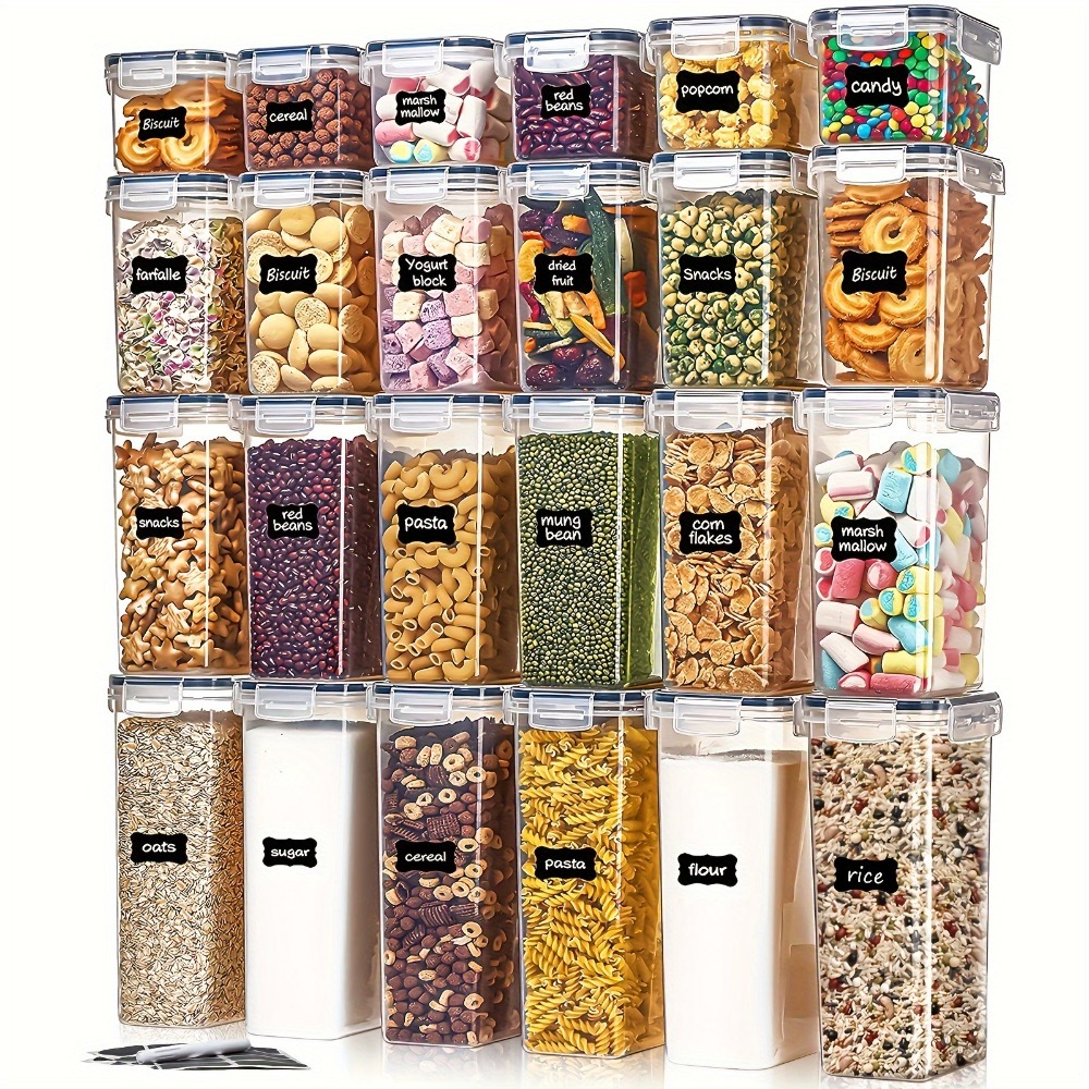 24 Recipientes para Almacenami - Kitchen Gadgets Organizer reseña y precio