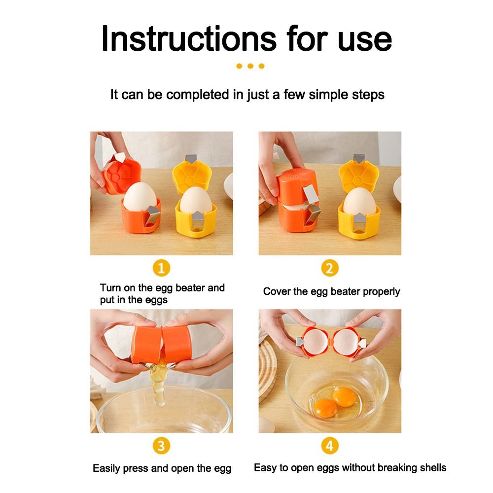 Abridor de cáscara de huevo bo - Egg Separator Tool reseña y precio