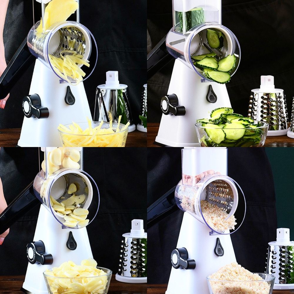 Cortador de alimentos giratori - Kitchen Helper Gadgets reseña y precio