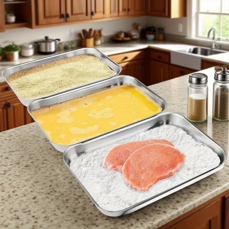 Juego de 3 recipientes de acer - Kitchen Gadgets Organizer reseña y precio