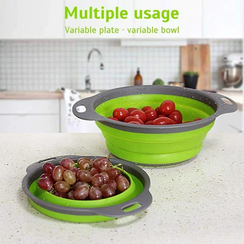 1 unidad de cesta coladora ple - Kitchen Gadgets Organizer reseña y precio