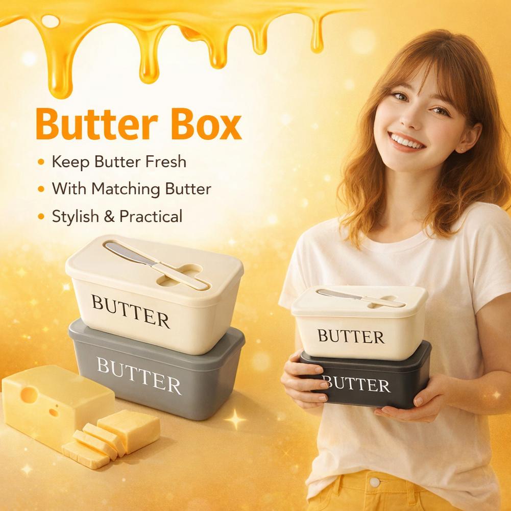 Mantequillera de PP con Tapa y - Kitchen Gadgets Organizer reseña y precio
